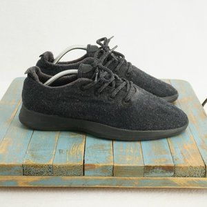 AllBirds Mens WR Wool Runners Shoes Gray Merino Wool Lace Up Size 11